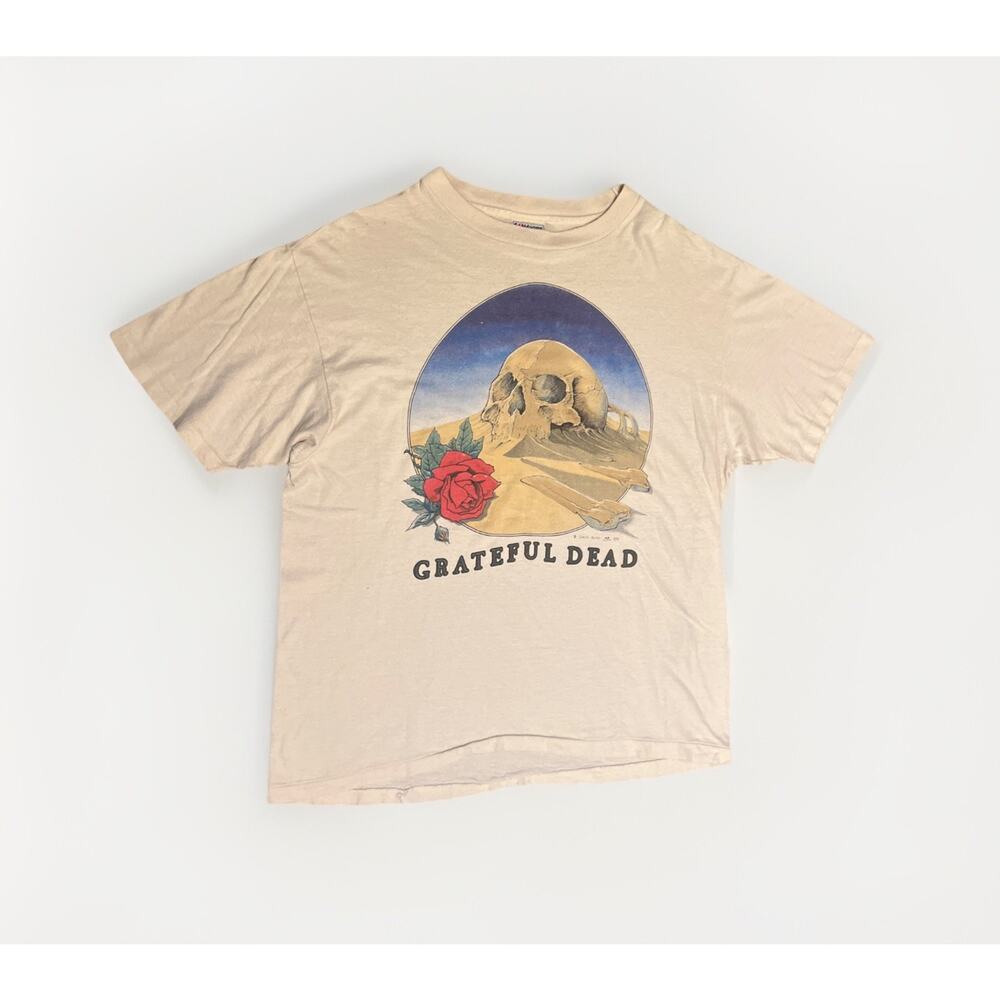 Vintage Grateful Dead European Tour 1981 XL T-Shirt Stanley Mouse SUPER RARE